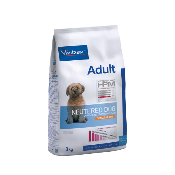 Hpm Virbac Adult Neutered Dog Small & Toy 7 Kg.