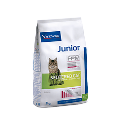 Hpm Virbac Junior Neutered Cat  3 Kg.