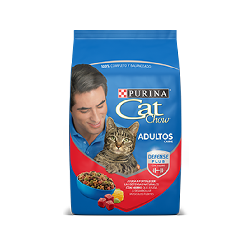 Cat Chow Adultos Carne 3 Kg.