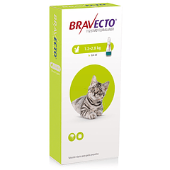 Bravecto Gato 1.2 - 2.8 Kg