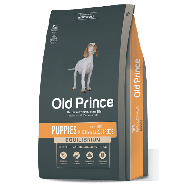 OLD PRINCE PUPPY MEDIUM LARGE BREED 15 KG