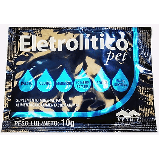 Electrolítico Pet 10 gr