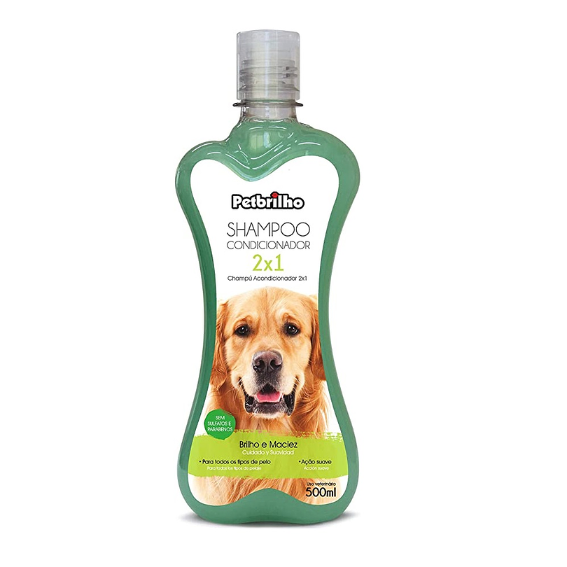 Petbrilho Shampoo Acondicionador 2x1 500 Ml