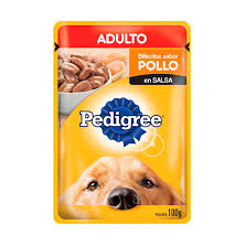 Alimento húmedo Pedigree Adulto Pollo 100 Gr