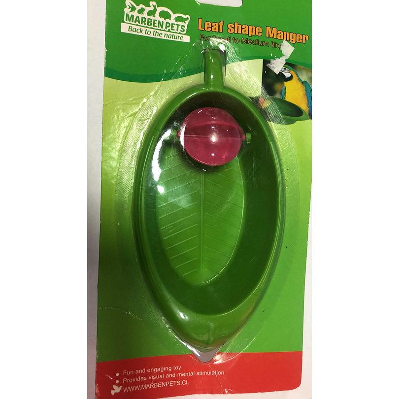 Hoja Para Dar Alimento Aves