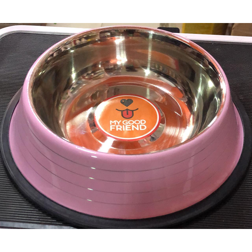 Plato Acero Pintado Ke-3204 Pd 710 Ml