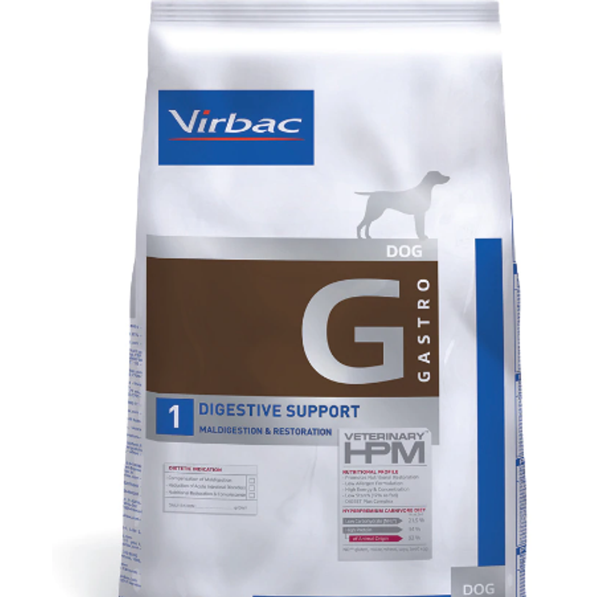 Hpm Virbac G1 Digestive Support 12 Kg PET BJ