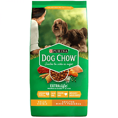 Dog Chow Adultos Minis y Pequeños Carne y Pollo 24 Kg