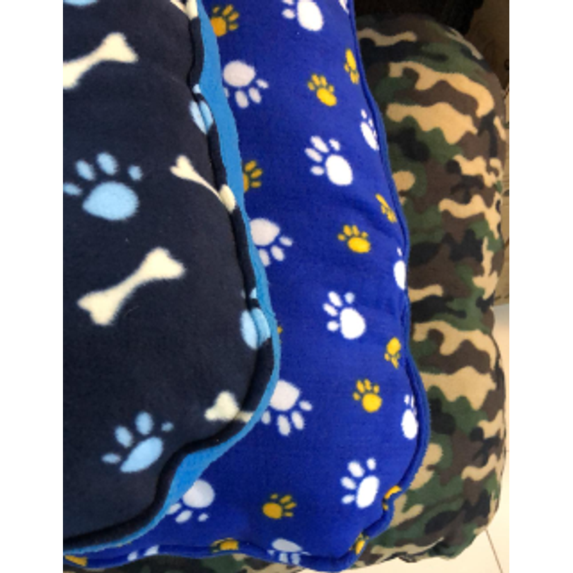 Cama Polar Acolchada Grande