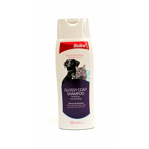 Bioline shampoo para pelaje brillante