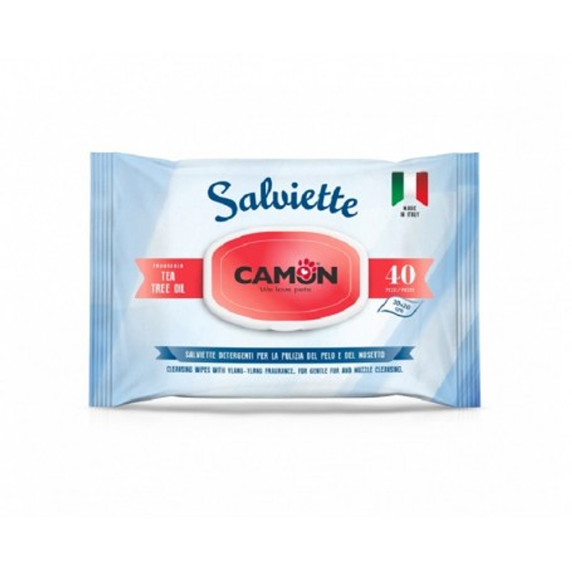 Camon Toallita Humeda Tea Tree 40 U