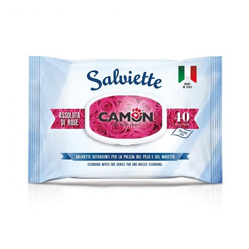 Camon Toallitas Humedas Rosa 40 U