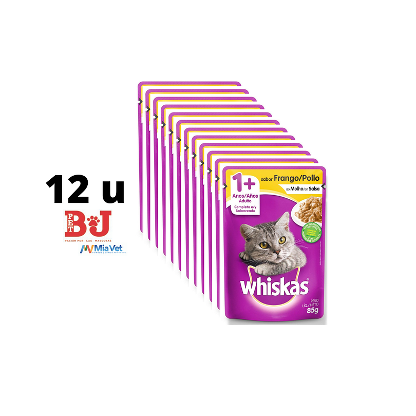 Whiskas Caja 12 U 85 Gr Desde 3