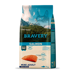 Bravery Salmon Mini Puppy Small Breeds 7 Kg 