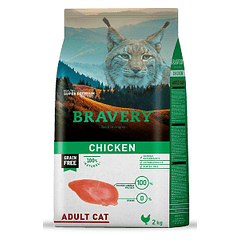 Bravery Chicken Adult Cat 2 Kg