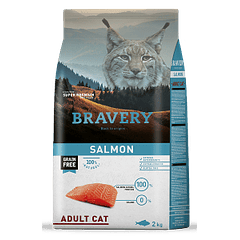 Bravery Salmon Adult Cat 2 Kg
