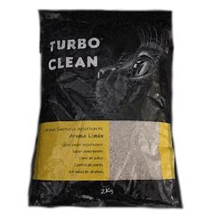 Arena Turbo Clean Aglutinante Limon 2 Kg.