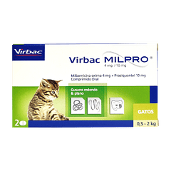 VIRBAC MILPRO GATITO 0.5 - 2 KG