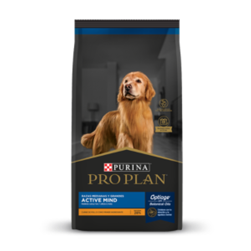 Pro Plan Active Mind Razas Medianas Y Grandes 3 Kg.