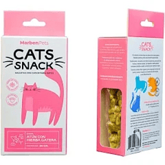 Cat Snack - Galletas Con Catnip Atun Con Hierba Gatera 80 Gr