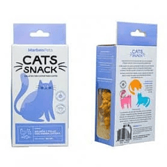 Cat Snack - Galletas Con Catnip Salmon Y Pollo Hierba Gatera 80 Gr