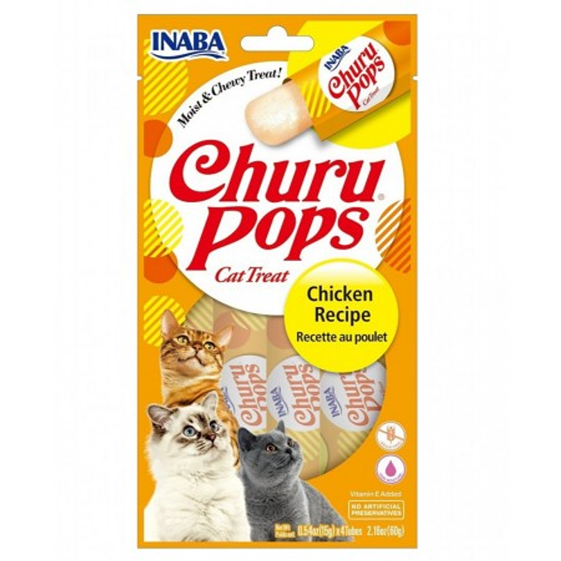 Churu Gato Pop Pollo 4 U X 15 Gr Usa712
