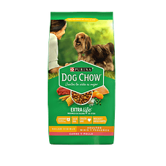 Dog Chow Adultos Minis y Pequeños Carne y Pollo 8 Kg