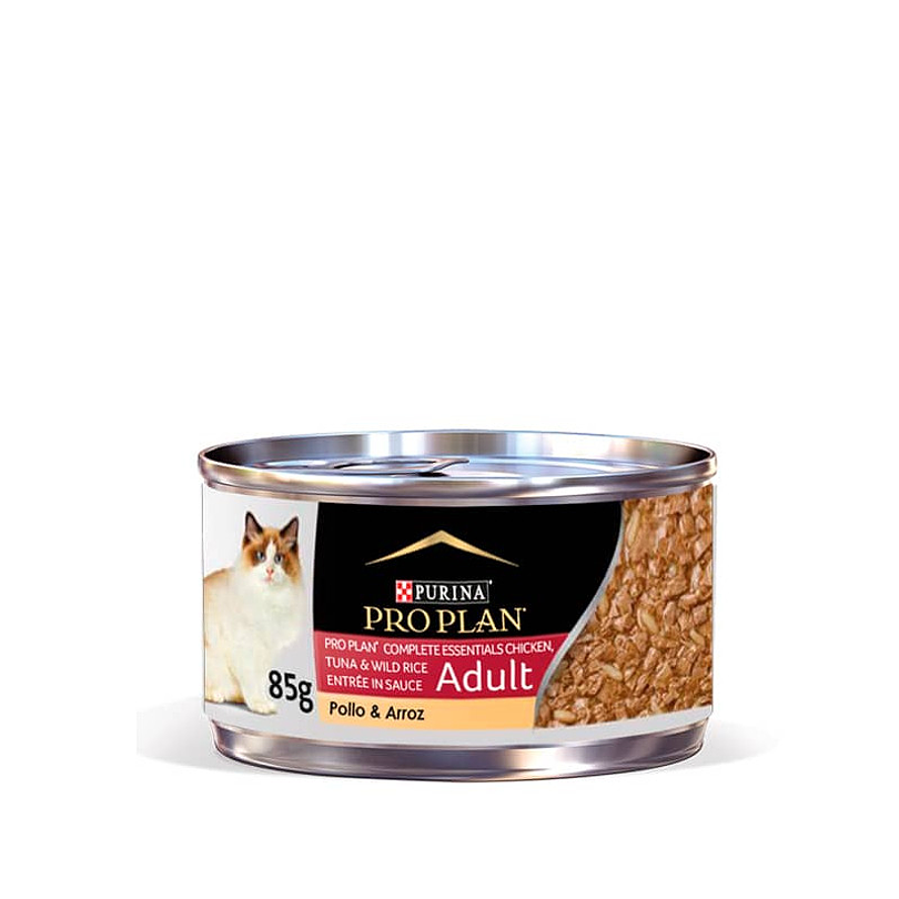 Pro Plan Adulto Cat Lata Pollo Arroz 85 Grs.