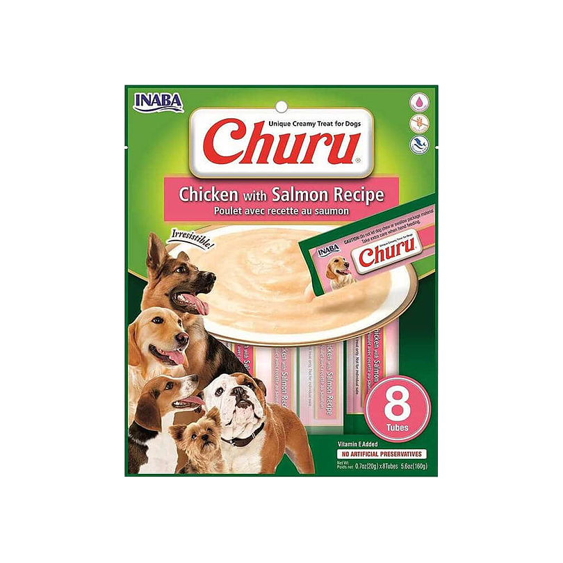 Churu Pollo Salmon 8 U X 20 Gr (160 Gr) Usd 603