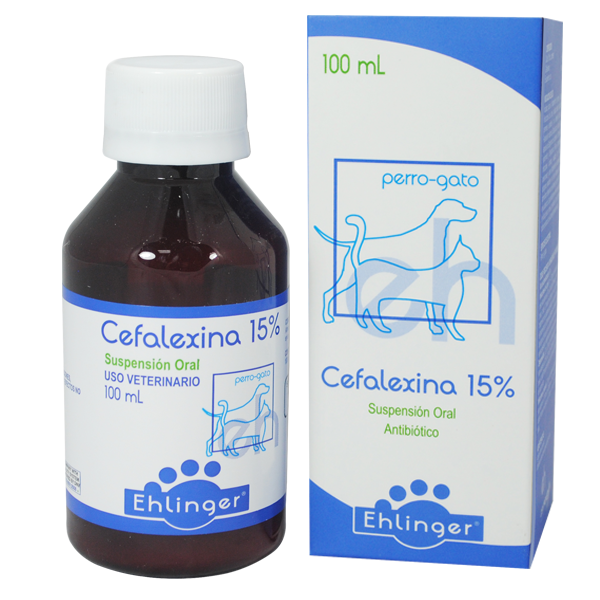 Cefalexina 15% 100ML