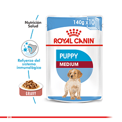 Royal Canin Medium Puppy Pouch 140 Gr