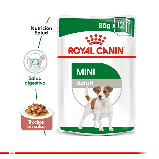 ROYAL CANIN MINI ADULT POUCH 85 GR - Image 1