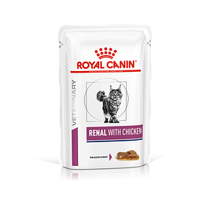 ROYAL CANIN RENAL WHITH CHICKEN FELINE 85 GR