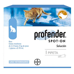 Profender Spot-On Cats 2,5 - 5 Kg.