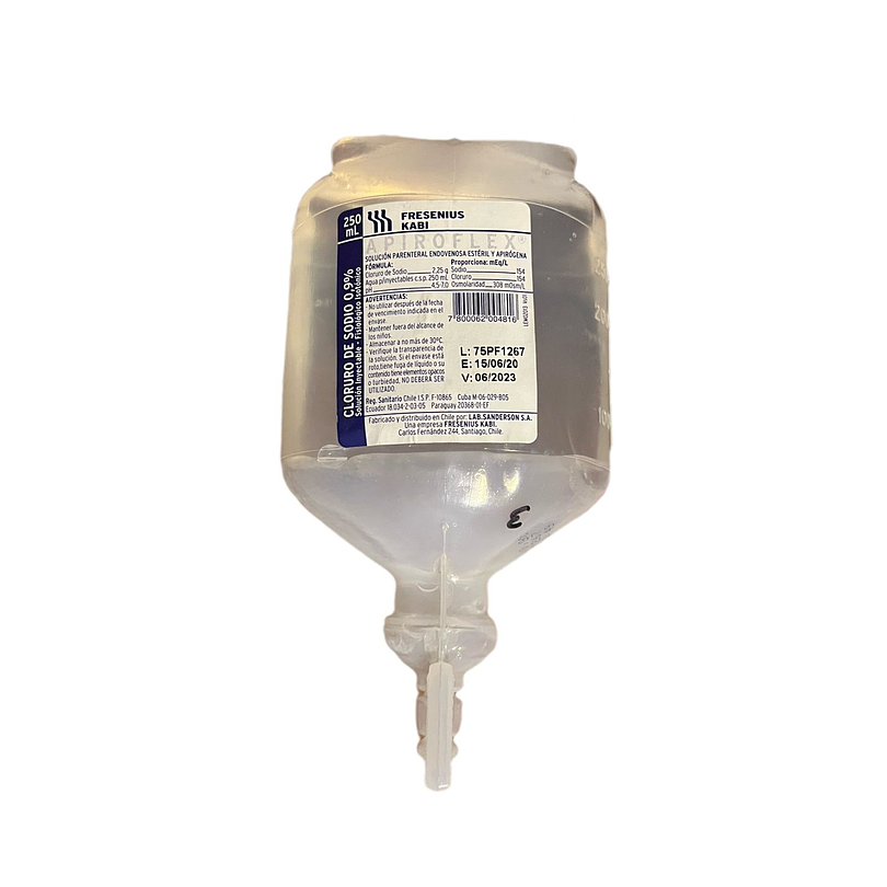 Cloruro De Sodio 0,9% 250 Ml 1