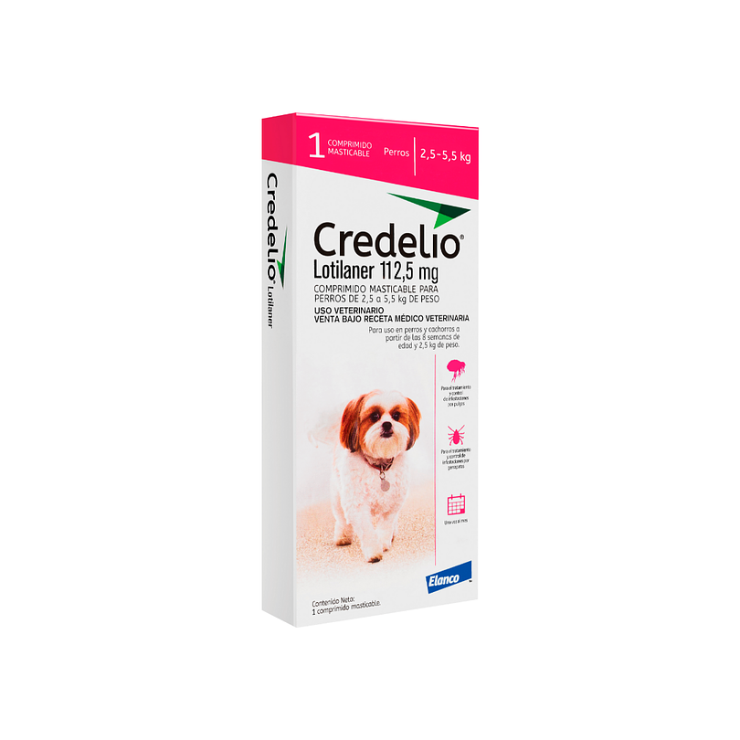 Credelio 2.5-5.5 Kg 112.5 Mg 1 Comp
