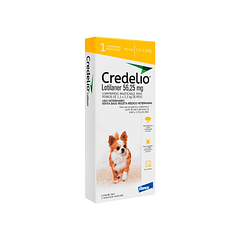 Credelio 1.3-2.5 Kg 56.25 Mg 1 Comp Vencimiento 05/2024