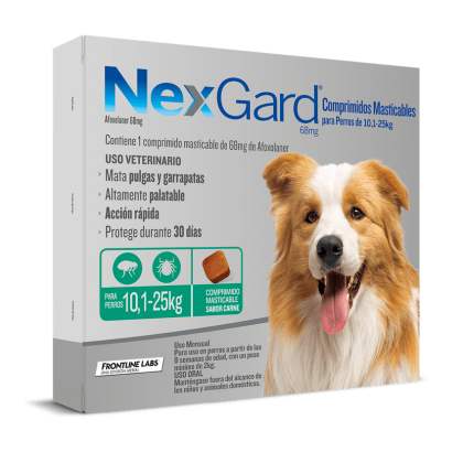 Nexgard De 10,1 A 25 Comprimidos PET BJ