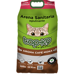 Topk9 Arena Aglutinante Cafe Moka 10 Kg