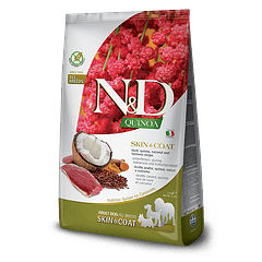 Nd Quinoa Canine Adulto Skin Coat Pato 2.5 Kg