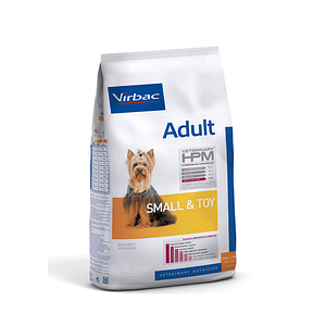 HPM VIRBAC ADULT DOG SMALL & TOY 1.5 KG.