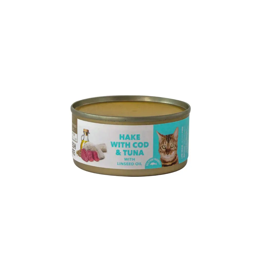 Amity Lata Hake, Cod, Tuna Sterelized Cat