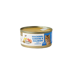 Amity Mackerel, Sarine And Salmon Adult Cat 80 Gr