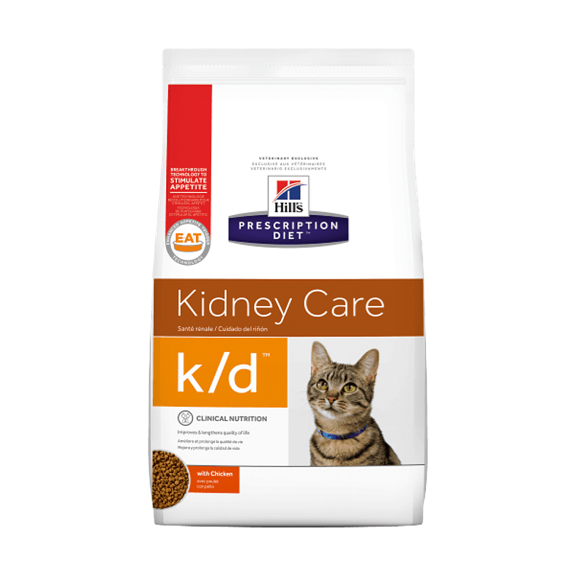 Hills Kidney Care K/D 3.85 Feline Kg. 2