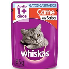 Whiskas Caja Castrados 20 U X 85 Gr Desde