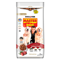 Master Dog Adultos Carne 18 Kg.