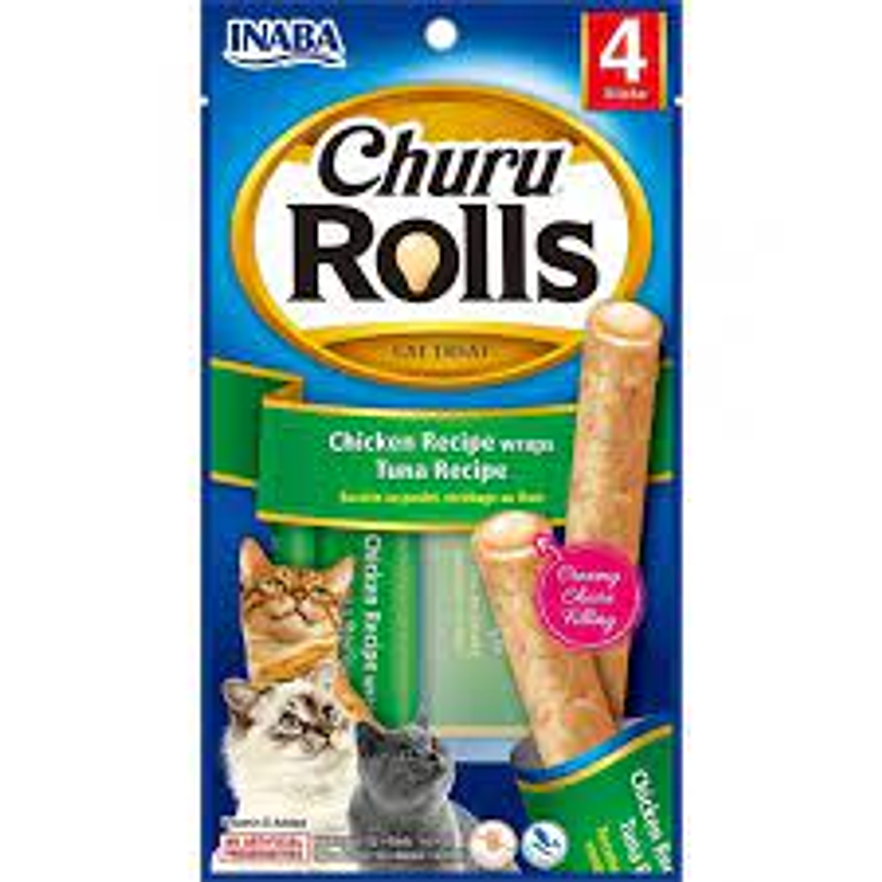 Churu Rolls Pollo Con Atun 4u X 14 Gr Usa731