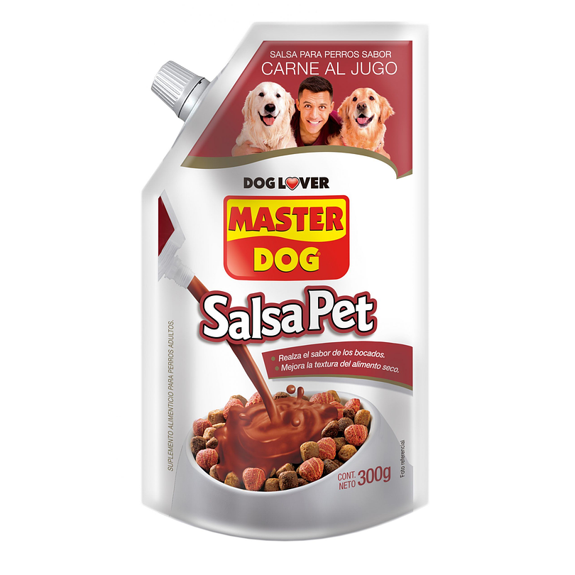 Master Dog Salsa Pet Carne 300 Gr