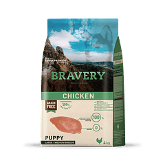 Bravery Chicken Puppy Large Medium Breed 4 Kg
