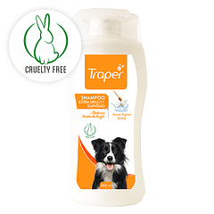 Traper Shampoo Extrabrillo Aroma Yogurth Y Miel Perro 260 Ml 